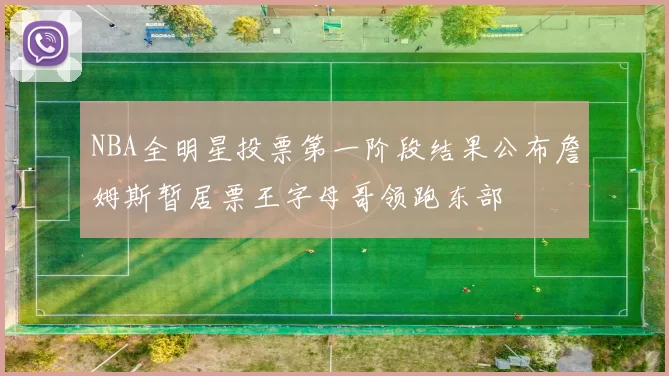 NBA全明星投票第一阶段结果公布詹姆斯暂居票王字母哥领跑东部